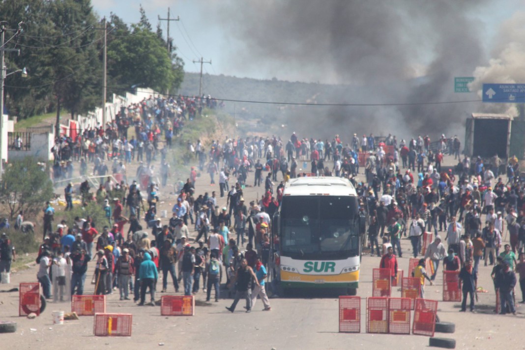 Marchan por justicia, a 6 años de la represión en Nochixtlán