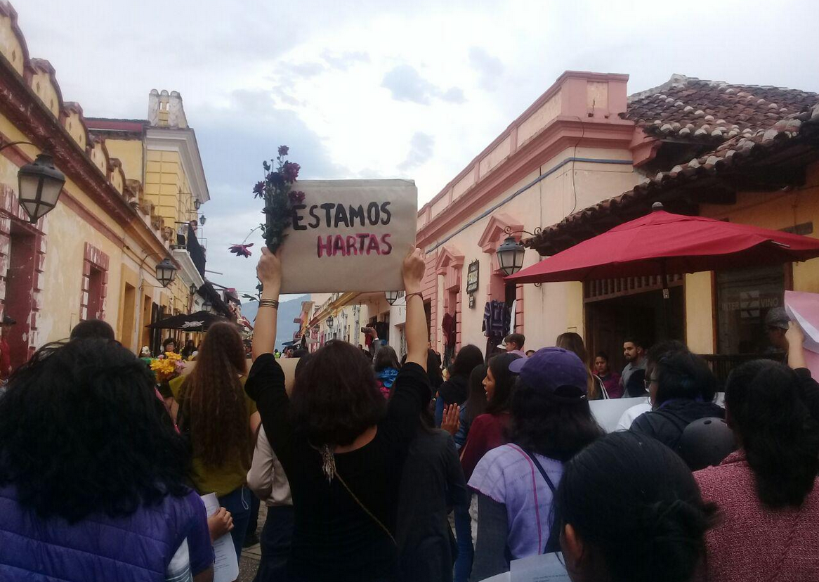 San Cristobal de las Casas no es un lugar seguro. Marcha contra los  feminicidios. | Radio Zapatista